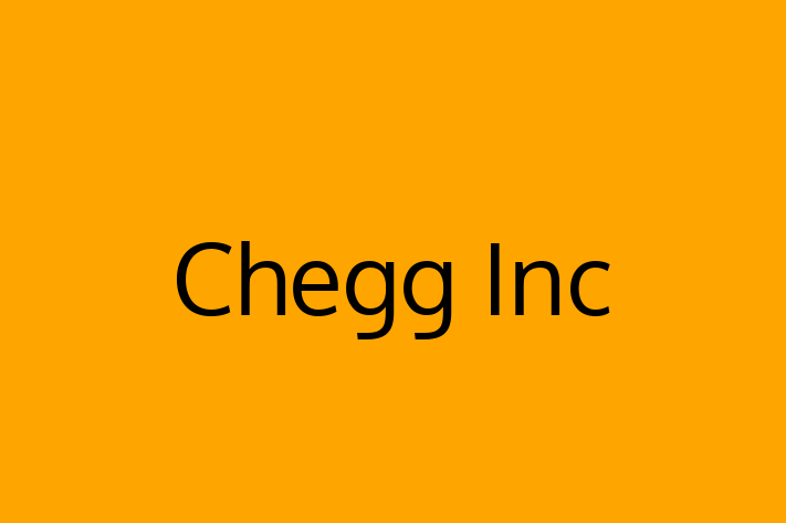 IT Company Chegg Inc