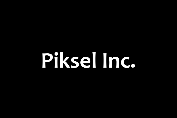 Tech Solutions Company Piksel Inc.