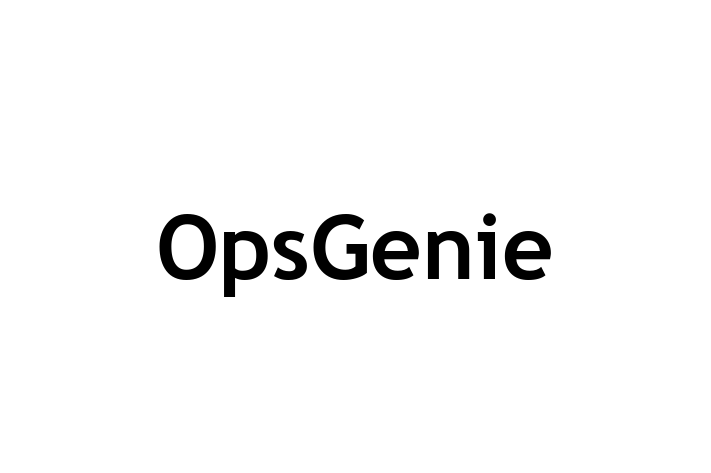 Technology Company OpsGenie