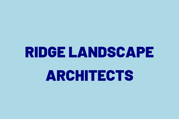 Employee Resource Management RIDGE LANDSCAPE ARCHITECTS