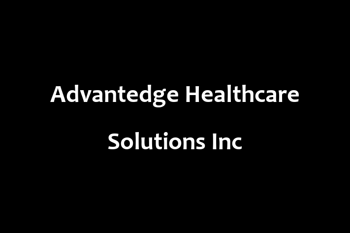 Software Services Company Advantedge Healthcare Solutions Inc