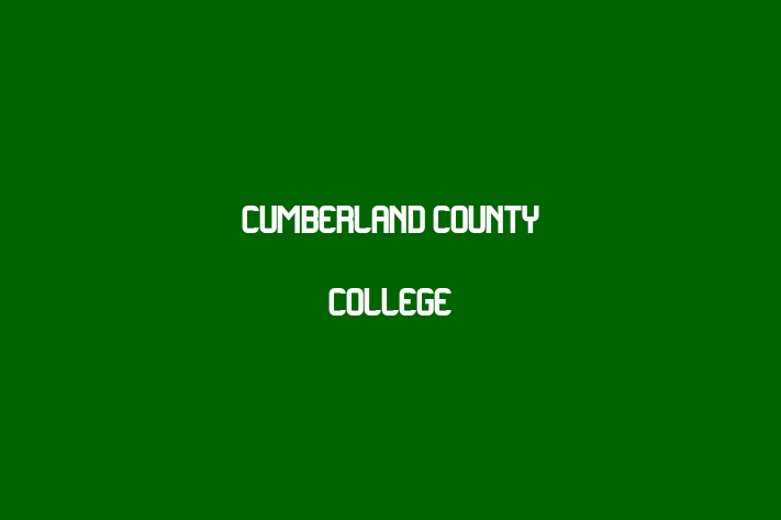 Employee Relations Cumberland County College