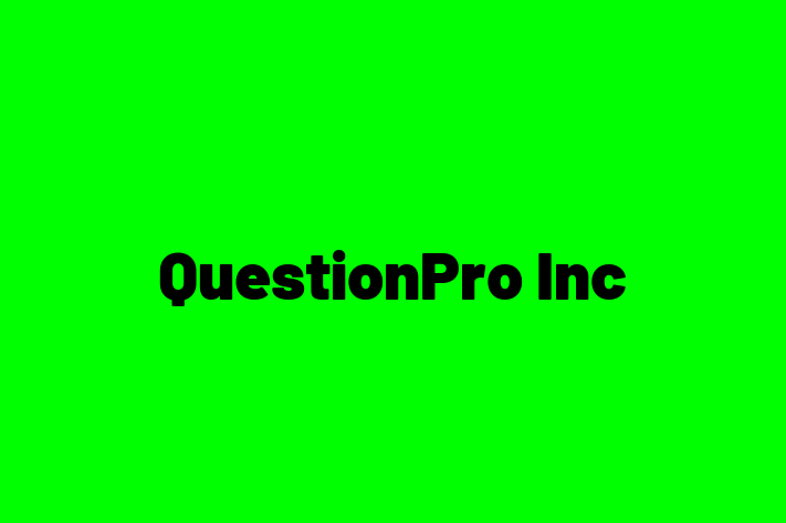 Technology Solutions Firm QuestionPro Inc