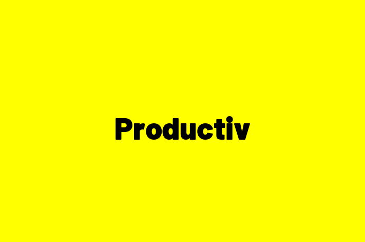 Application Development Company Productiv