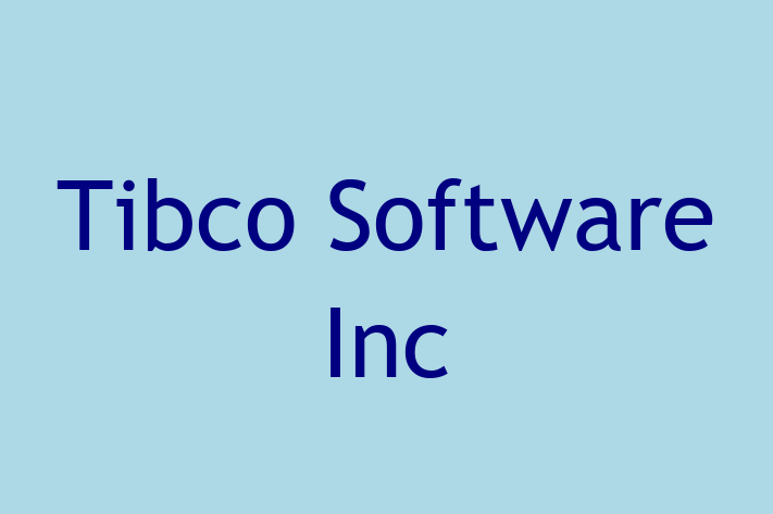 IT Company Tibco Software Inc