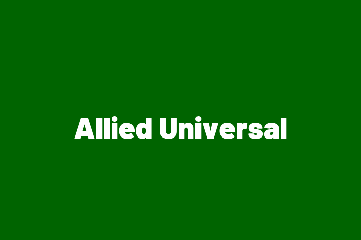 Software Firm Allied Universal