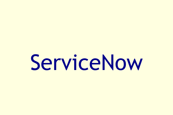 Software Firm ServiceNow