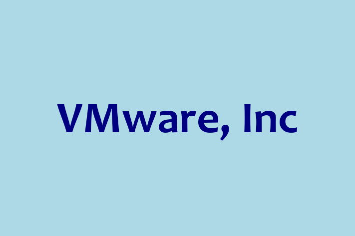 Technology Solutions Firm VMware Inc