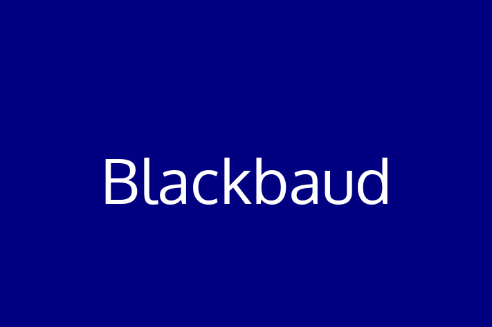 Application Development Company Blackbaud