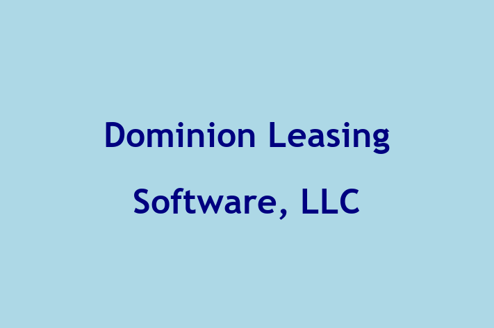 Software Consultancy Dominion Leasing Software LLC