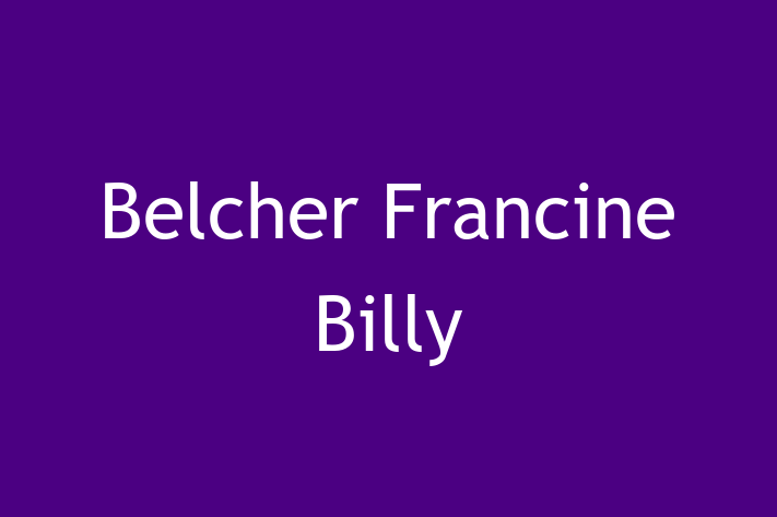 Belcher Francine Billy