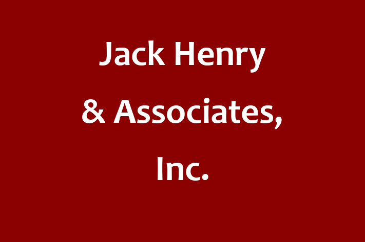 Technology Solutions Firm Jack Henry  Associates Inc.