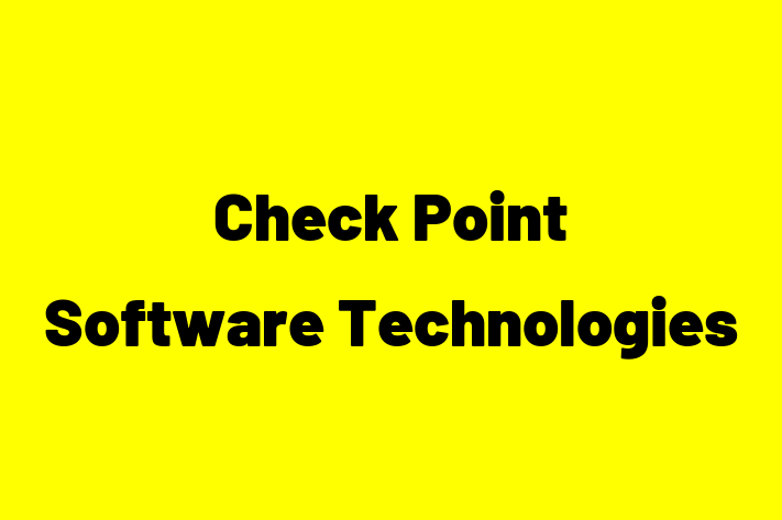 Technology Solutions Firm Check Point Software Technologies