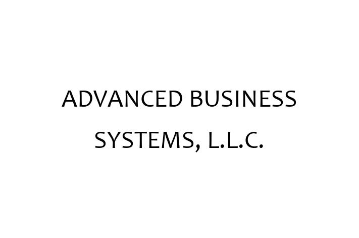 Software Solutions Provider ADVANCED BUSINESS SYSTEMS L.L.C.