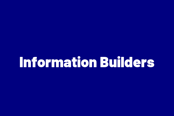 Software Solutions Provider Information Builders