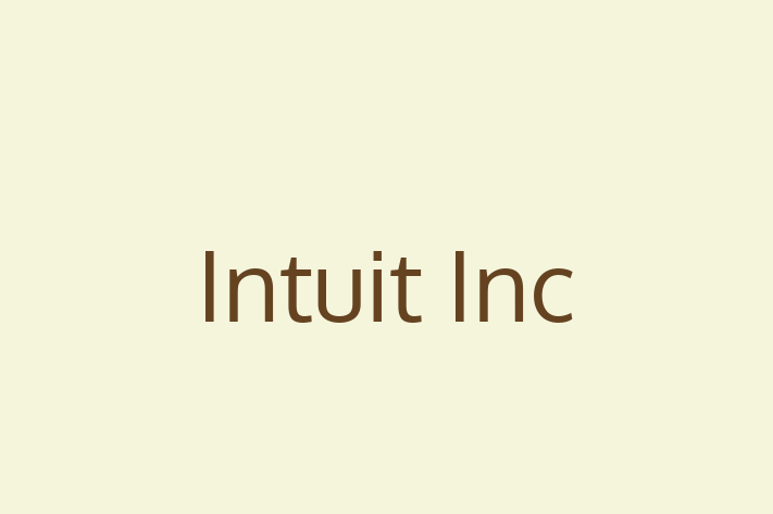 Software Engineering Company Intuit Inc