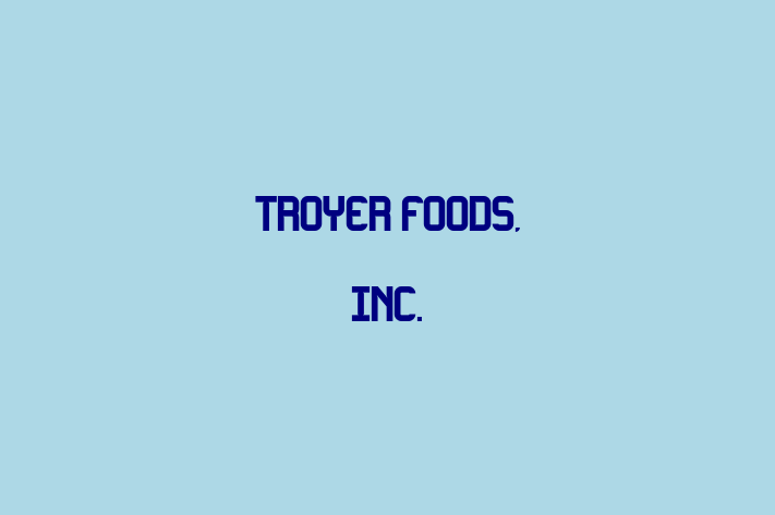 Staff Management Troyer Foods Inc.