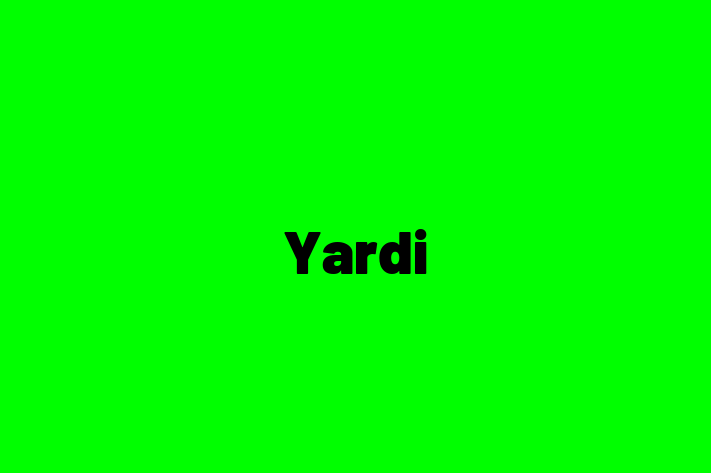 Software Solutions Provider Yardi