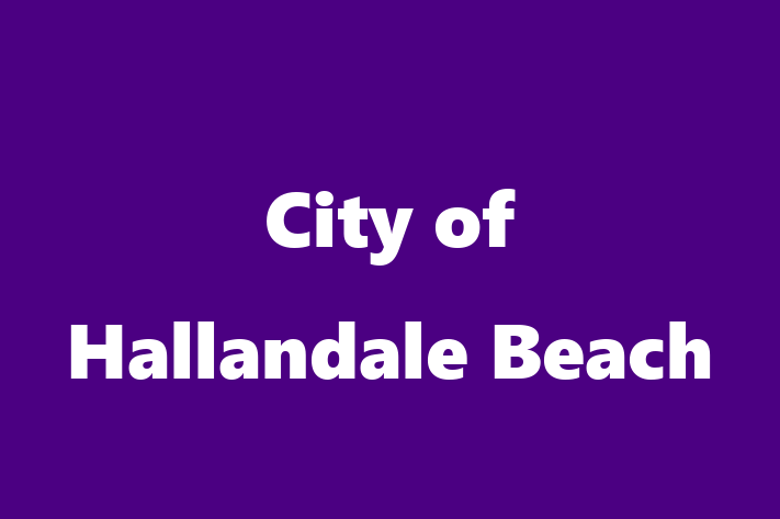 Staff Management City of Hallandale Beach