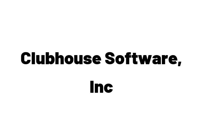 Software Consultancy Clubhouse Software Inc