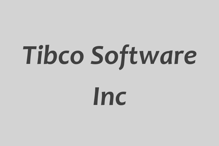 Software Solutions Provider Tibco Software Inc