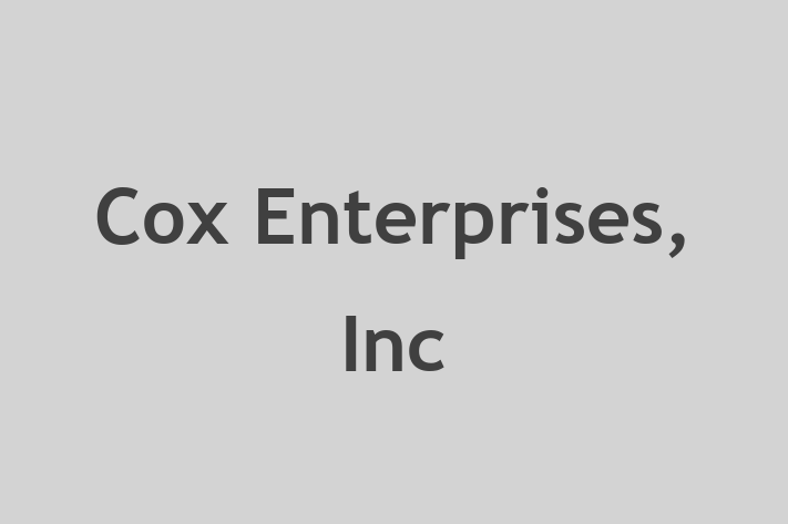 Software Firm Cox Enterprises Inc