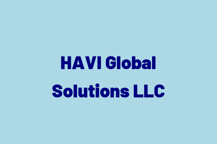 Software Engineering Company HAVI Global Solutions LLC