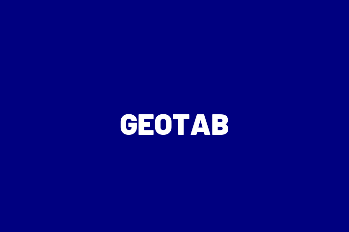 Application Development Company GEOTAB