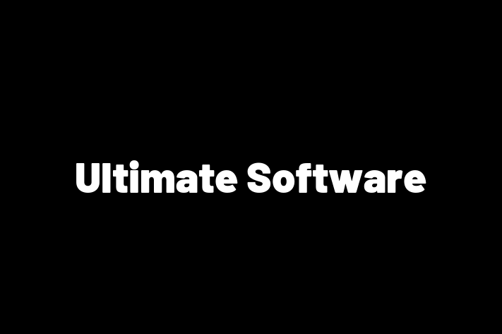 IT Company Ultimate Software