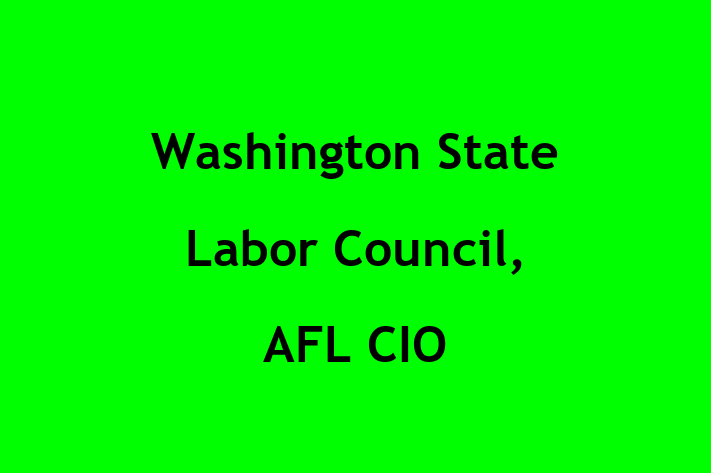 Employee Relations Washington State Labor Council AFL CIO