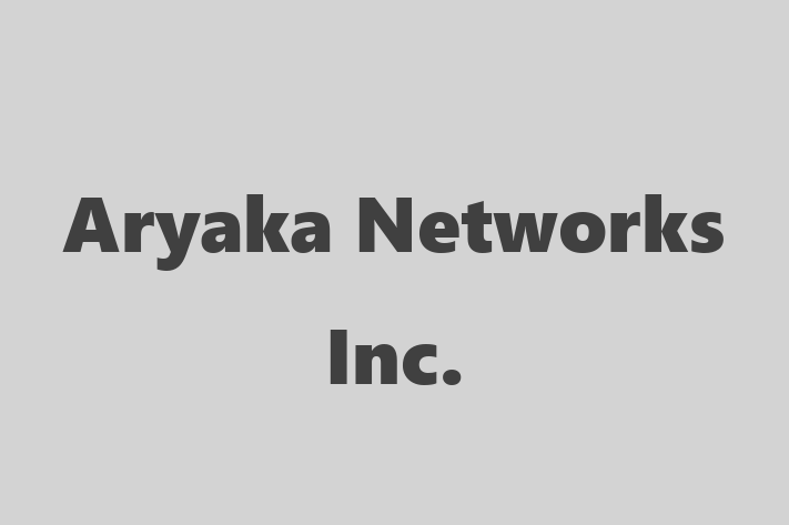 Software Engineering Company Aryaka Networks Inc.