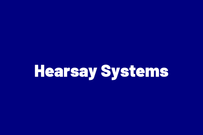 Software Development Company Hearsay Systems