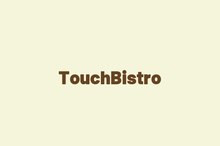 Digital Solutions Provider TouchBistro