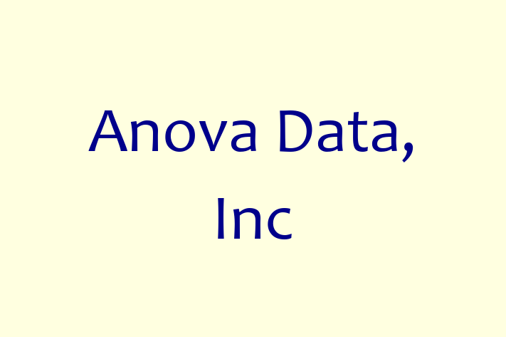 Software Consultancy Anova Data Inc