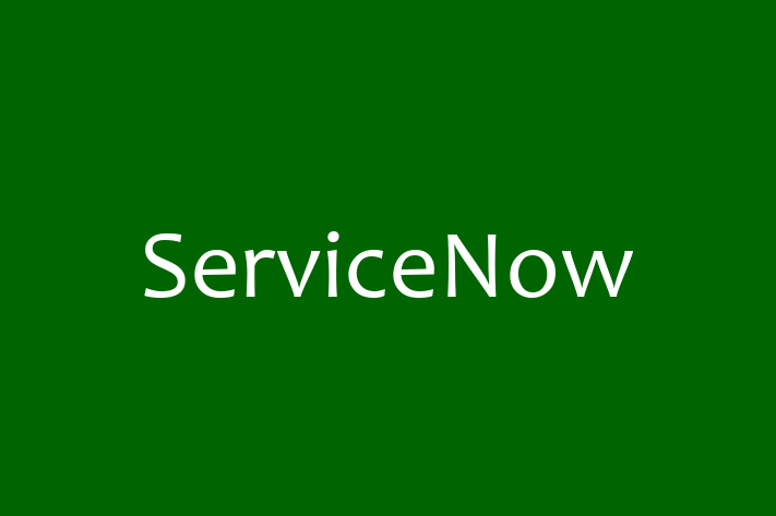 Technology Company ServiceNow