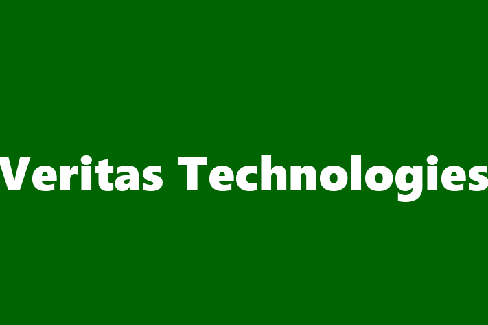 Tech Solutions Company Veritas Technologies