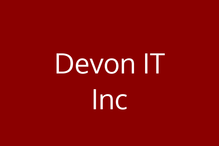 Software Services Company Devon IT Inc