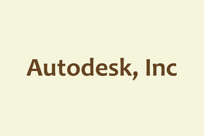 IT Company Autodesk Inc