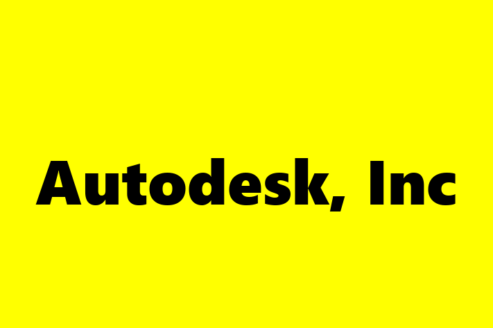 Technology Solutions Firm Autodesk Inc