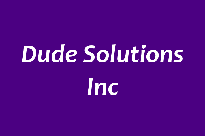 Software Engineering Company Dude Solutions Inc