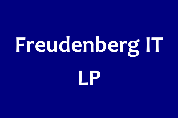 Software Services Company Freudenberg IT LP