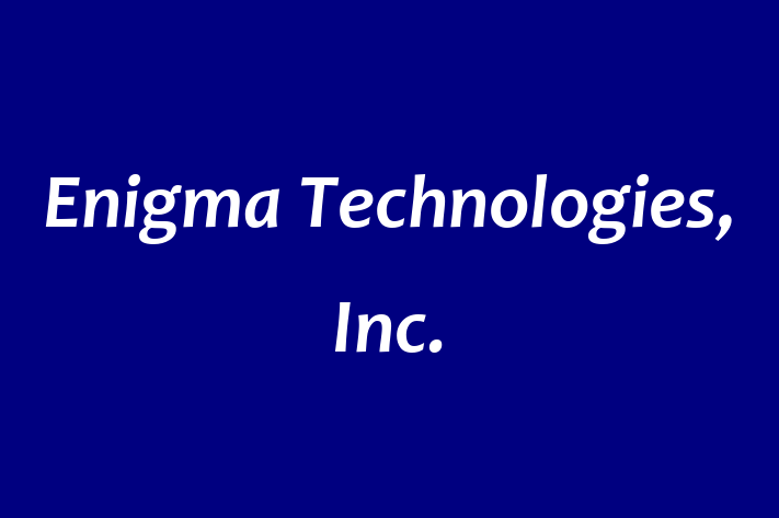 Software Services Company Enigma Technologies Inc.