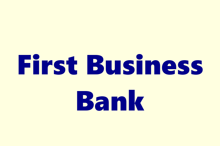 Human Capital Management First Business Bank