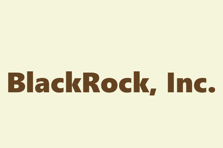 Human Resource Management BlackRock Inc.