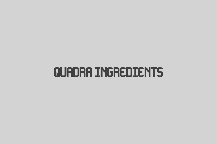 Staff Management Quadra Ingredients