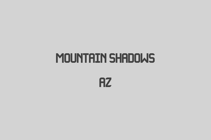 Human Capital Management Mountain Shadows AZ