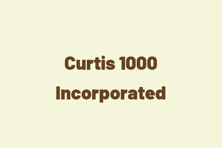 Tech Firm Curtis 1000 Incorporated