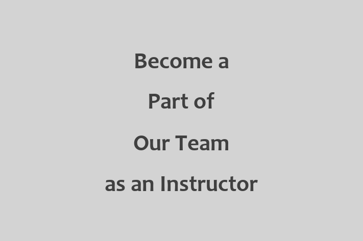 Become a Part of Our Team as an Instructor in Nashville