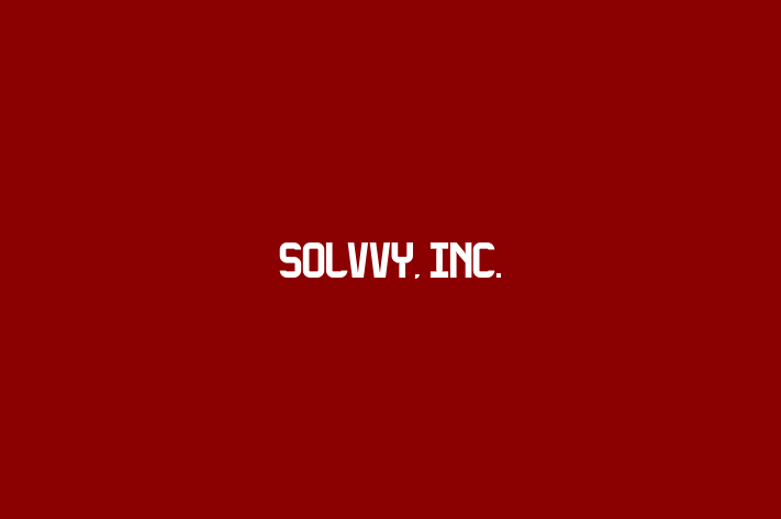 Software Development Firm Solvvy Inc.