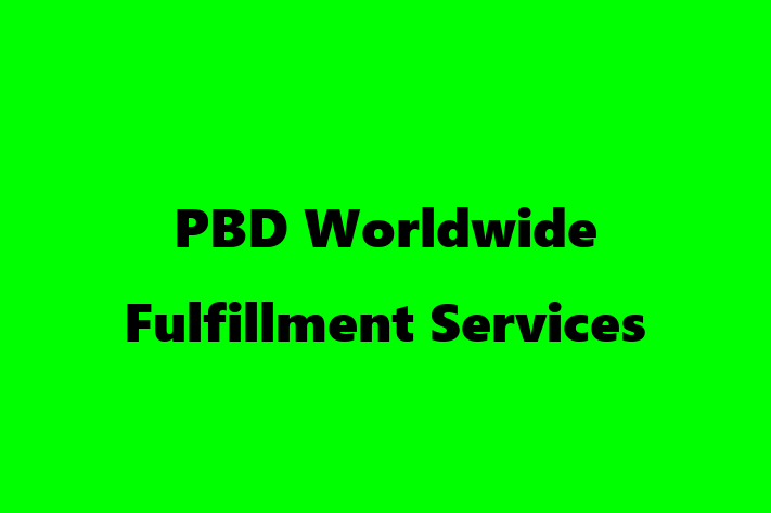 IT Company PBD Worldwide Fulfillment Services